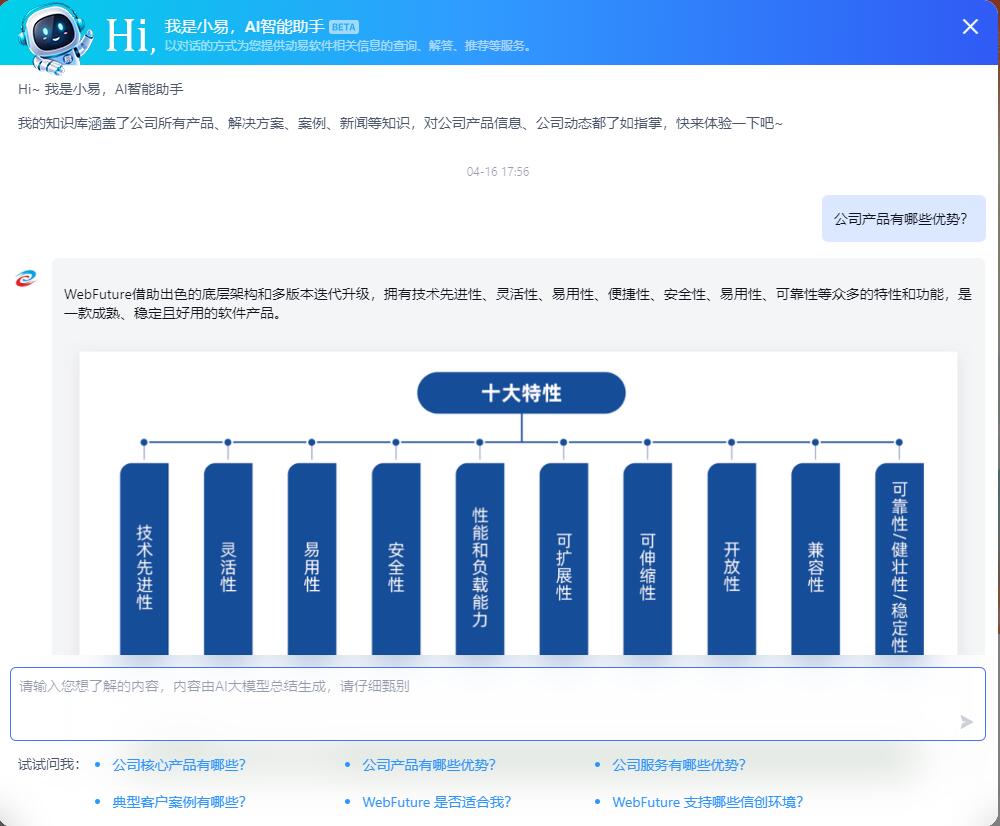 动易 x Deepseek官网全新AI智能客服助手上线