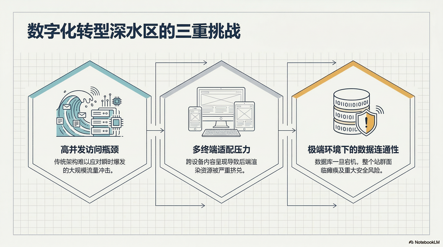 数字化转型深水区的三重挑战